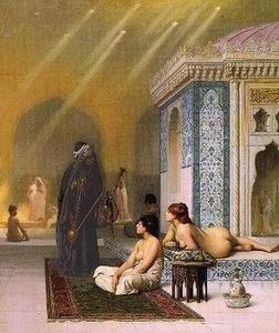 Arab or Arabic people and life. Orientalism oil paintings  327